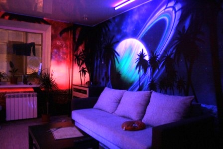 фотообои 3d эффектом на стену