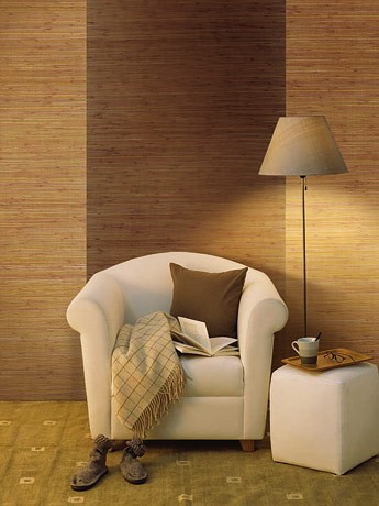 Бамбуковые обои в интерьере