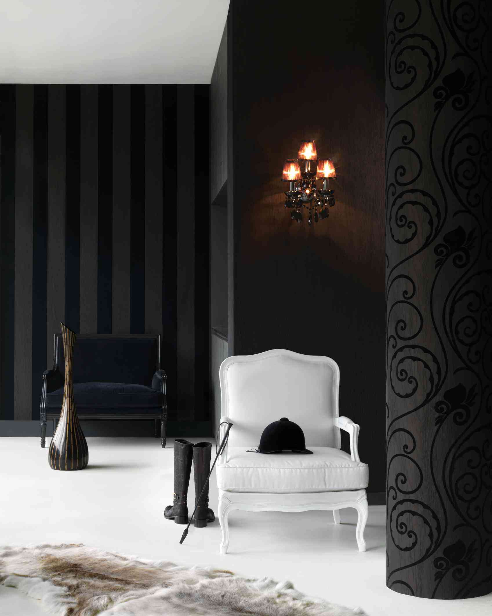 Текстильные обои