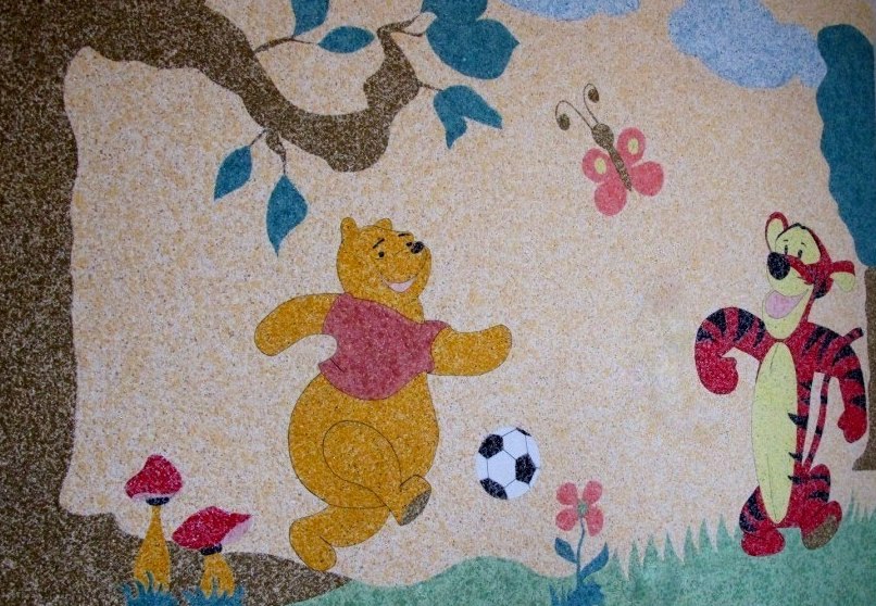 Способы нанесения жидких обоев